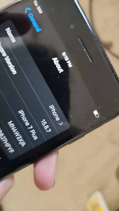 Apple iPhone 7 Plus Official Pta 256 Gb Only Battery Change h Baqi ok