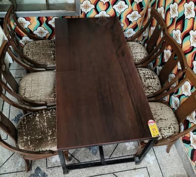 Dining Chairs + Table Solid Wood