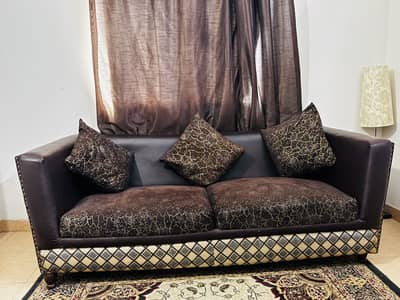 Elegant Sofa Set for Sale with curtains