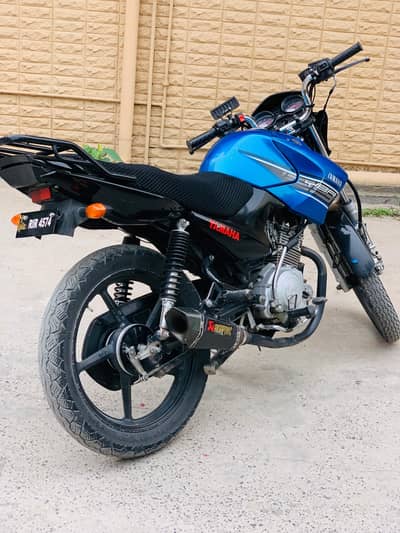 YBR 125 ESD japanese model modified for sale