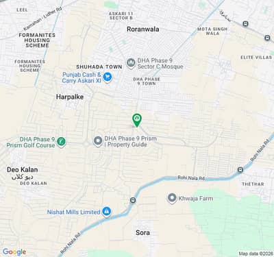 1 Kanal Corner Prime Plot For Sale - Park Facing | Direct Approach | Near Mosque