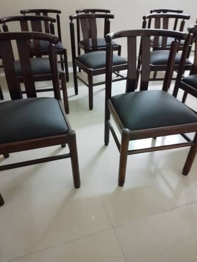 Used Dining chairs (Shesham) (15 Chairs)