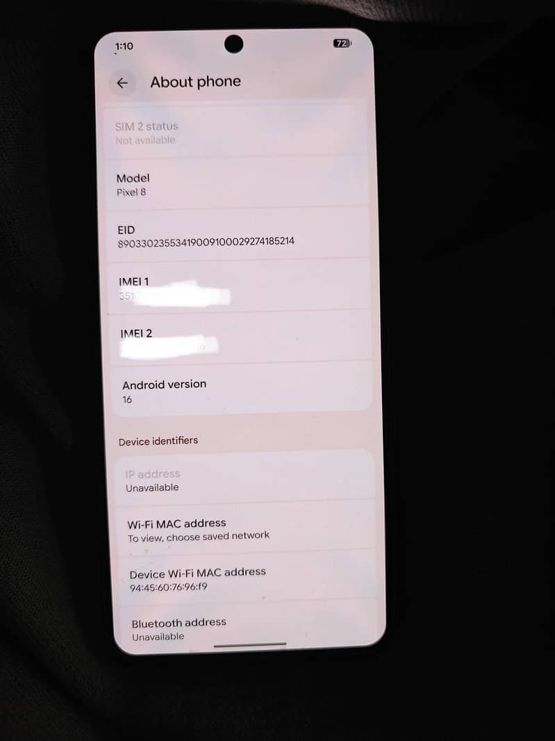 Google Pixel 8 7