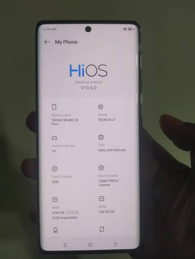 Tecno Spark 20 Pro Plus