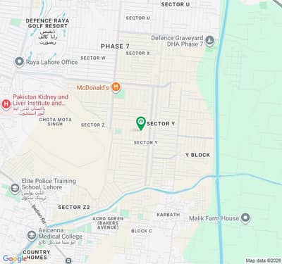 1-Kanal Plot | Prime Location | Block Y, DHA Phase 7