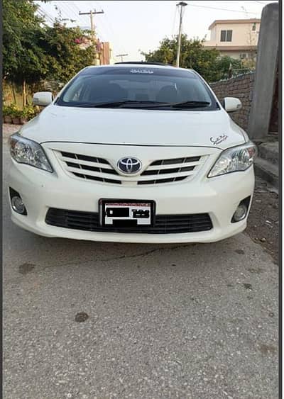 Toyota Corolla XLi Converted to GLi – 2012 model and 13 Registered