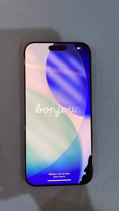 Apple iPhone 16 Pro Max screen panel damaged