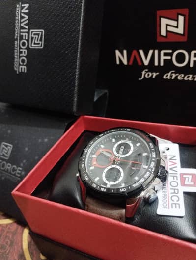 NAVIFORCE Multifunctional Luxury Dual-Display with Premium box