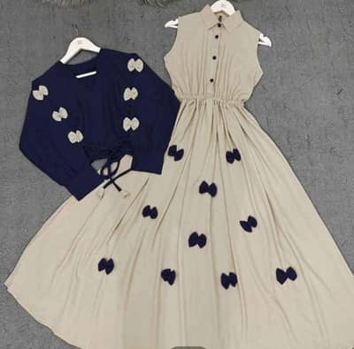 beautiful girls fancy frock dresses stylish party wear dress set.
