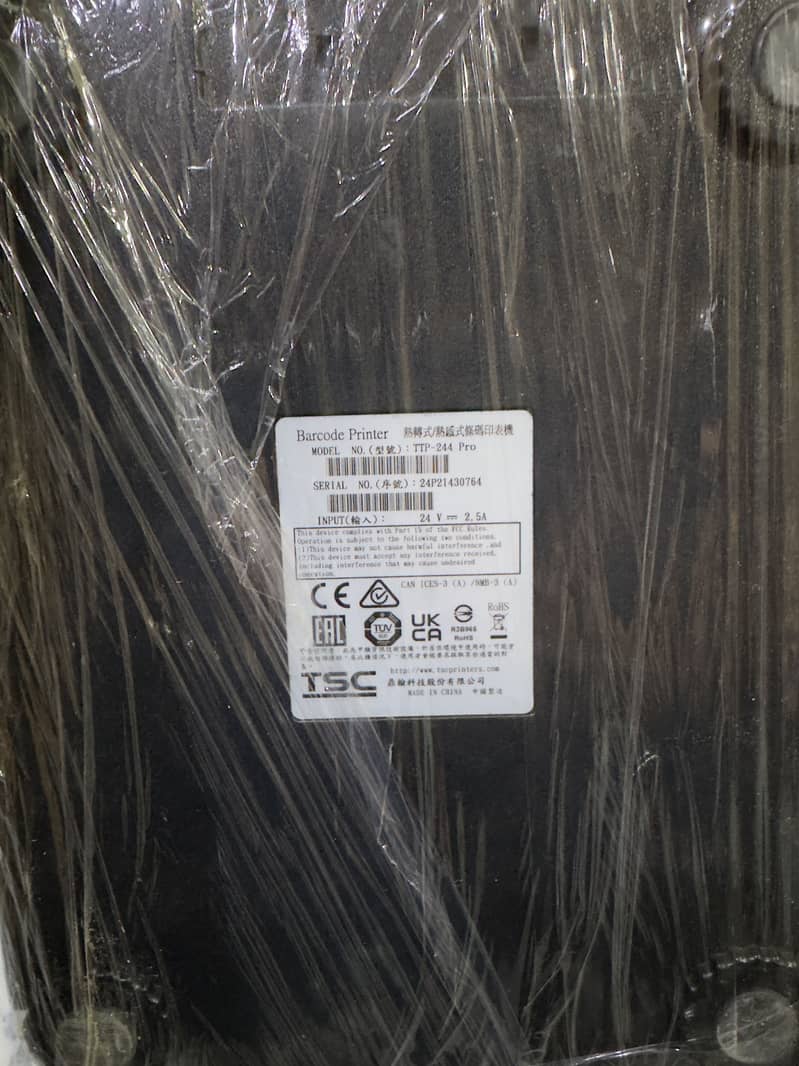 TSC-TTP PRO, Barcode Printer 3