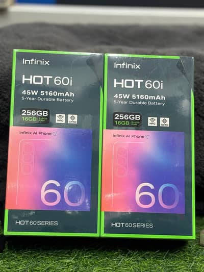 Infinix Hot 60i 8/256 box pack