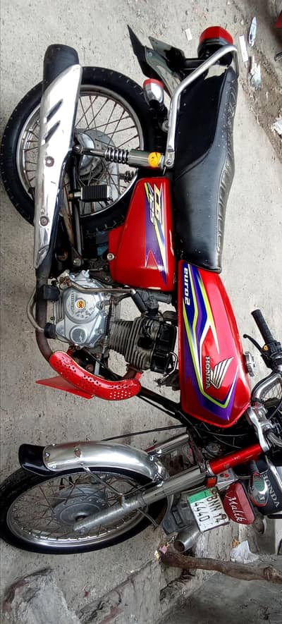 FULLY LUSH HONDA CG 125 MODEL 2017 ARJENT SEAL