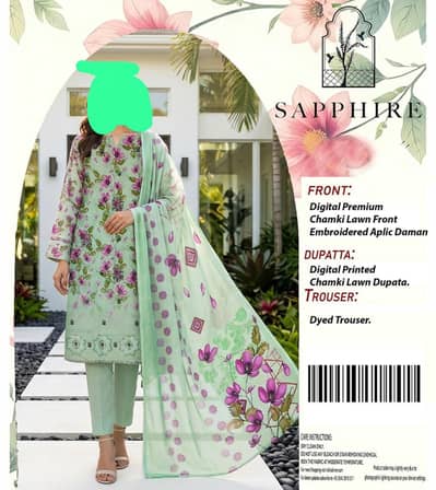 Exclusive Ladies 3 Piece Lawn Collection Premium