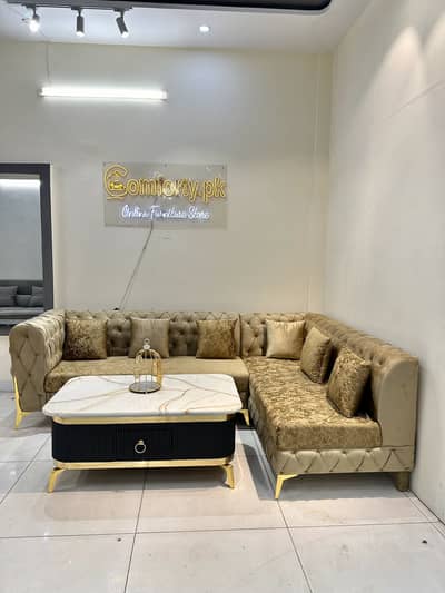 L Shaped Sofa Set | 7 Seater Sofa | Corner Sofa Set |Master Molty Foam