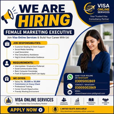 Female Marketing Executive