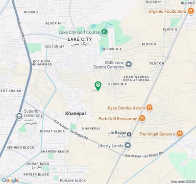 5 marla ideal plot in lake city for sale