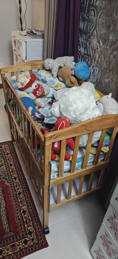 Wooden Baby Cot