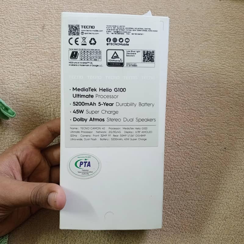 Tecno CAMON 40 12