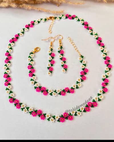 beaded set