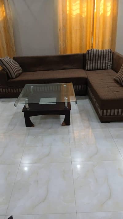 L shape just like new sofa