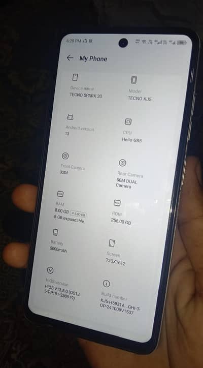 Tecno Spark 20C
