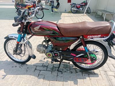 Honda CD 70 bikes 2022 model available for sale