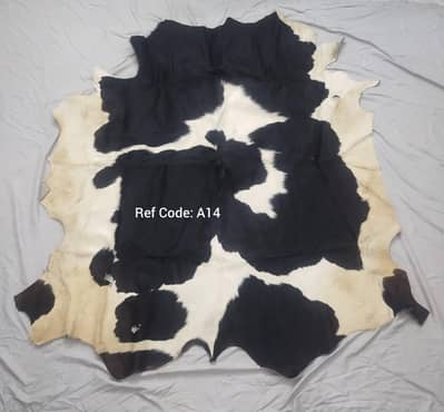 Authentic Pakistani Hair-on Cowhide Leather