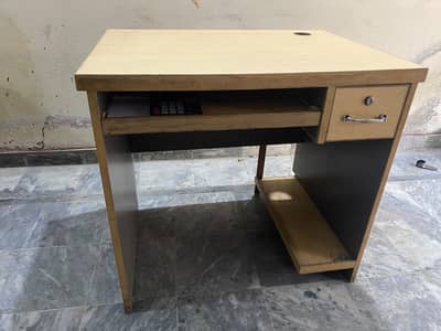2 Computer Table with Keyboard Tray & Drawer | 2 Office Table