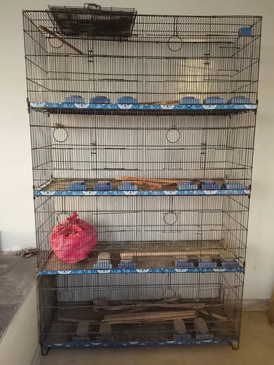 8 Portion Folding Cage For Sale
