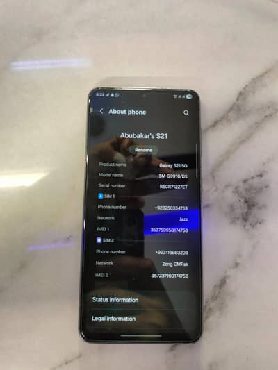 Samsung Mobile S21