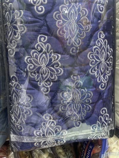 9pcs silk bed set for bridal use