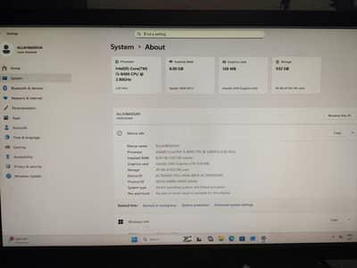 Lenovo Tower PC core i5 8th gen 8gb ddr 4 ram 1tb ssd brand new condi