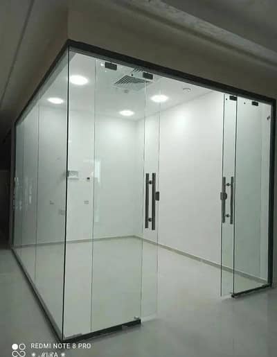 12mm Glass Door mirror working