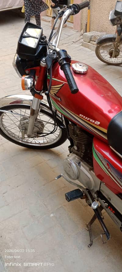 Honda CG 125 maintained condition. new tyre sealed engine