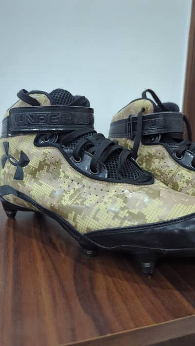 Original Under Armour Camouflage Football Cleats (Size [Uk 11, US 12])