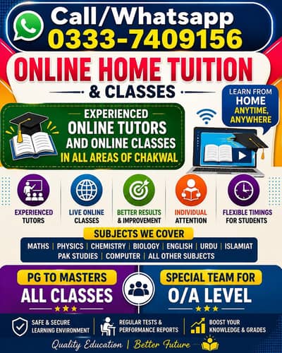 Online Tuition Service | Experienced Tutors All Classes