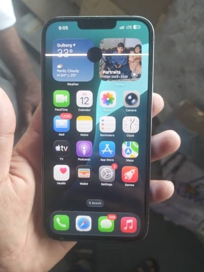 Iphone 13 pro max  lcd broke back changed