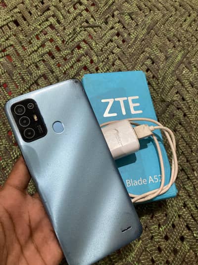 Zte Blade A52 4/64 full box and change all ok exchange pocbile