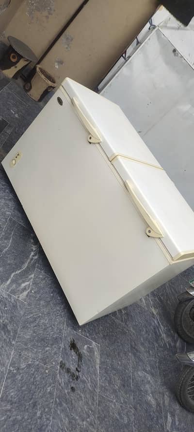 Waves double door deep freezer