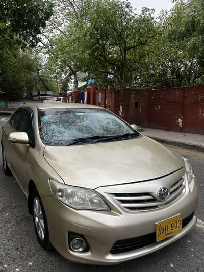 Toyota Corolla GLI 2012