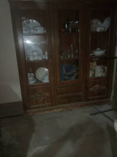 COMPLETE FURNITURE SET (BED with SIDE TABLES, ALMARI, DRESSING)