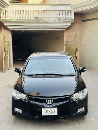 Honda Civic VTi Oriel Prosmatec 2011 almost total orignal black color