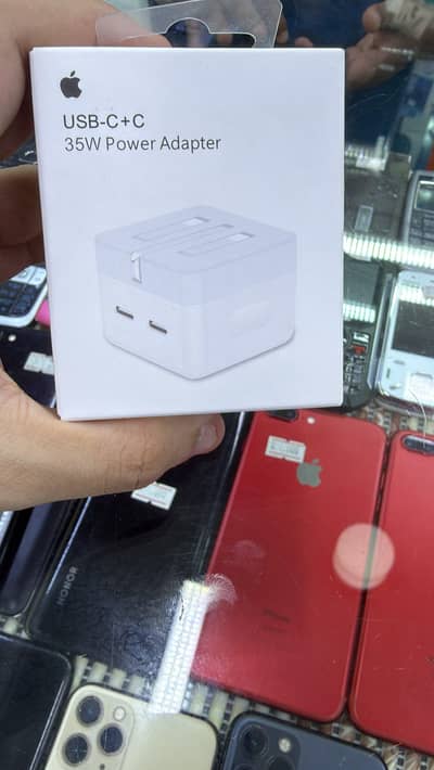35W APPLE ORIGINAL CHARGER WITH CABLE