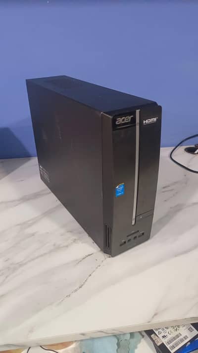 Acer Core i3 Desktop PC + ASUS Monitor + Keyboard Full Set - Used