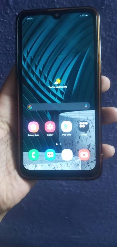 Samsung Mobile A10S 2 gb ram 32 gb memory