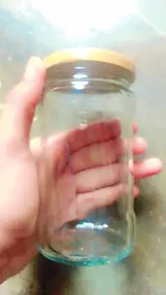 glass jar for storage of pickle, biscuits etc