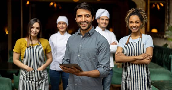 Restaurant Staff / Order Taker / Cleaner / Busser / Chef