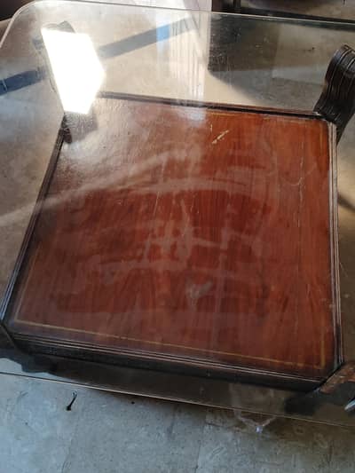 wooden center table for drawing room