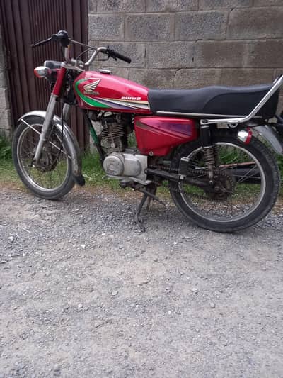 HONDA CG 125 GENUINE ORIGINAL PAPERS