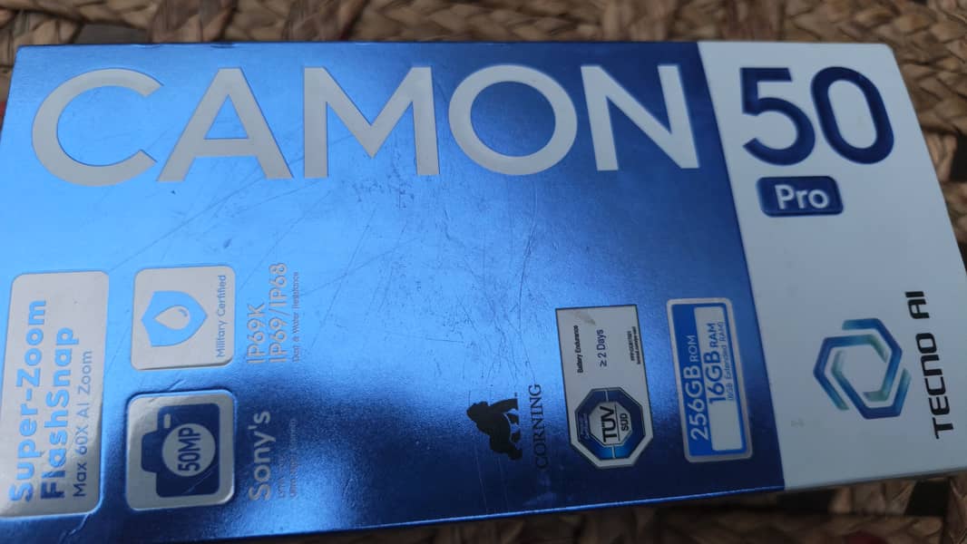 Tecno camon 50pro 0